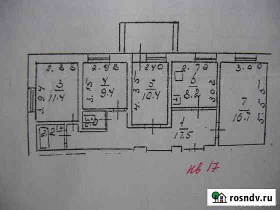 4-комнатная квартира, 80 м², 4/5 эт. на продажу в Астрахани Астрахань