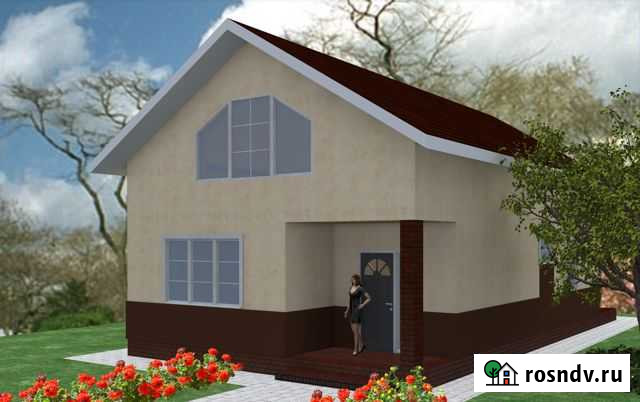 Дом 80 м² на участке 4 сот. на продажу в Голубицкой Голубицкая - изображение 1