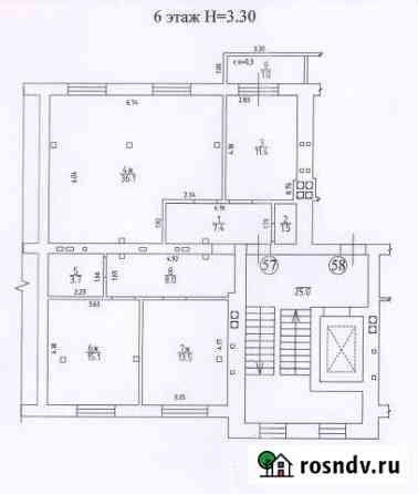 3-комнатная квартира, 96 м², 6/6 эт. на продажу в Светлогорске Светлогорск