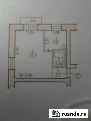 1-комнатная квартира, 32 м², 1/3 эт. на продажу в Биробиджане Биробиджан - изображение 1