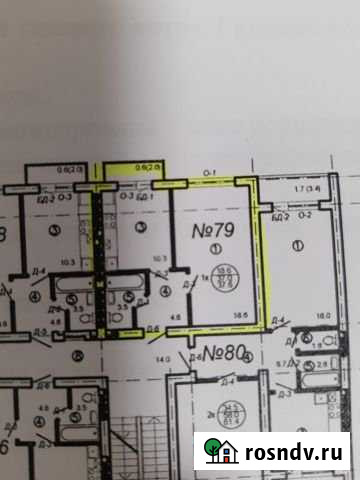 1-комнатная квартира, 37 м², 2/5 эт. на продажу в Зеленоградске Зеленоградск - изображение 1