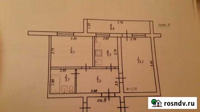 2-комнатная квартира, 39 м², 1/2 эт. в аренду на длительный срок в Славянске-на-Кубани Славянск-на-Кубани - изображение 1