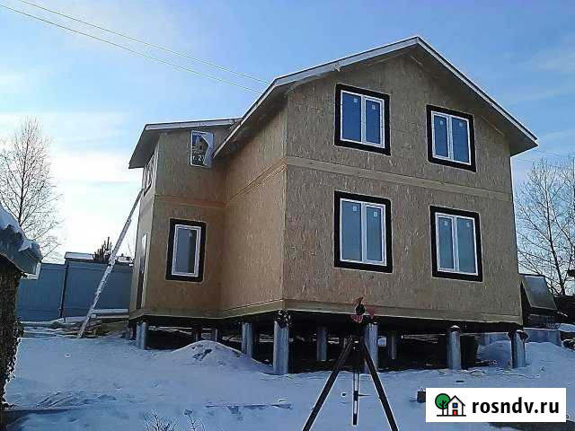 Дом 115 м² на участке 10 сот. на продажу в Емельяново Емельяново - изображение 1