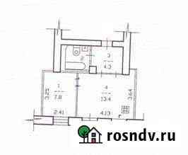 1-комнатная квартира, 28 м², 2/2 эт. на продажу в Череповце Череповец