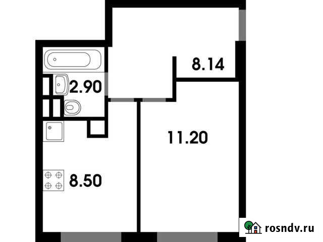 1-комнатная квартира, 30 м², 4/4 эт. на продажу в Лесном Городке Лесной Городок - изображение 1