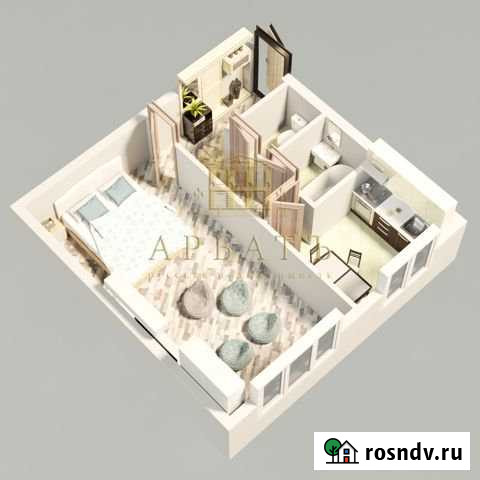 1-комнатная квартира, 30 м², 1/5 эт. на продажу в Северодвинске Северодвинск - изображение 1