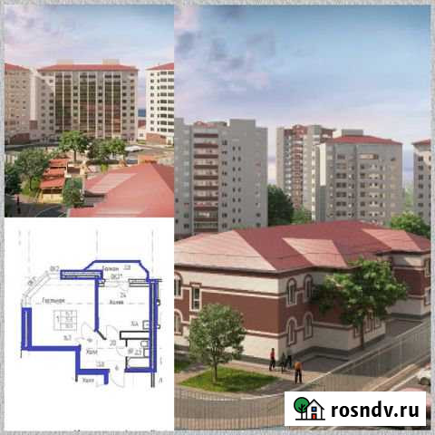 1-комнатная квартира, 37 м², 8/14 эт. на продажу в Благовещенске Благовещенск - изображение 1