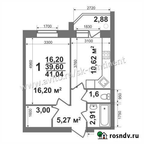 1-комнатная квартира, 41 м², 2/5 эт. на продажу в Коврове Ковров - изображение 1