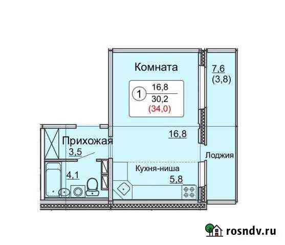 1-комнатная квартира, 34 м², 4/16 эт. на продажу в Кирове Киров