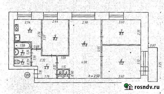 4-комнатная квартира, 60 м², 3/5 эт. на продажу в Глазове Глазов