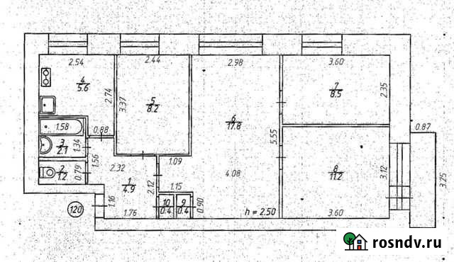 4-комнатная квартира, 60 м², 3/5 эт. на продажу в Глазове Глазов - изображение 1