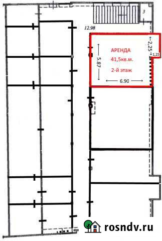 Помещение свободного назначения, 41.5 кв.м. Елизово - изображение 1