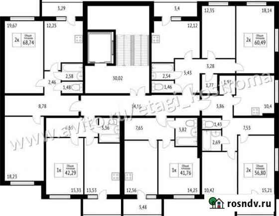 2-комнатная квартира, 56 м², 4/9 эт. на продажу в Костроме Кострома