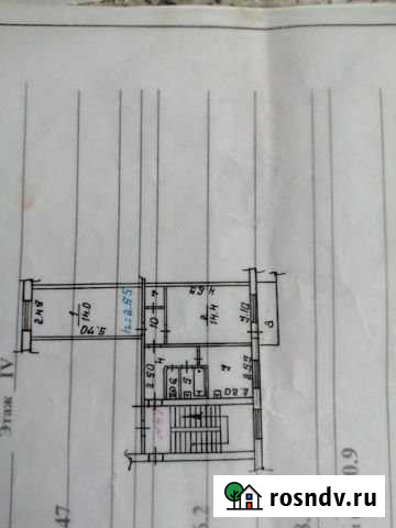 2-комнатная квартира, 46 м², 4/5 эт. на продажу в Лесосибирске Лесосибирск - изображение 1