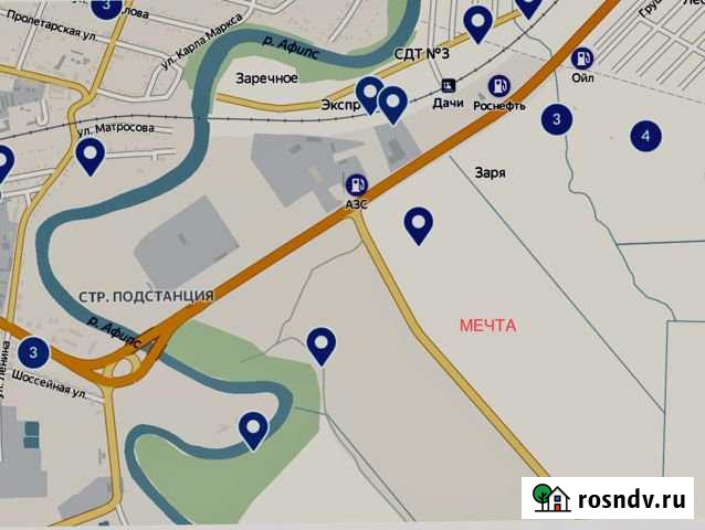 Участок СНТ, ДНП 6 сот. на продажу в Афипском Афипский - изображение 1