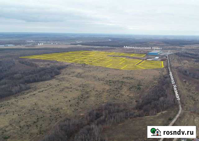 Участок промназначения 100 сот. на продажу в Казани Казань - изображение 1