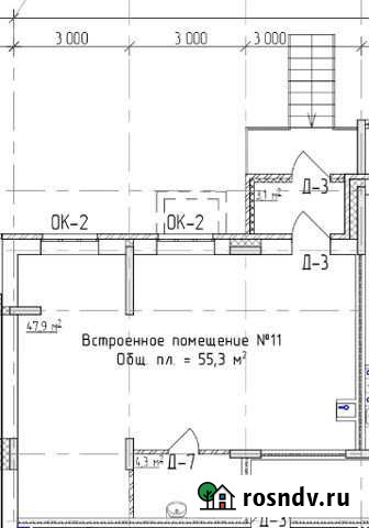 Помещение свободного назначения, 55.3 кв.м. Владимир - изображение 1