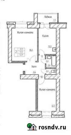 2-комнатная квартира, 53 м², 3/10 эт. на продажу в Благовещенске Благовещенск