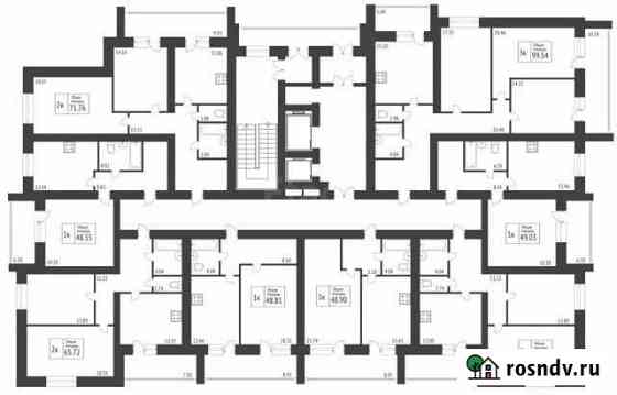 1-комнатная квартира, 49 м², 1/14 эт. на продажу в Брянске Брянск