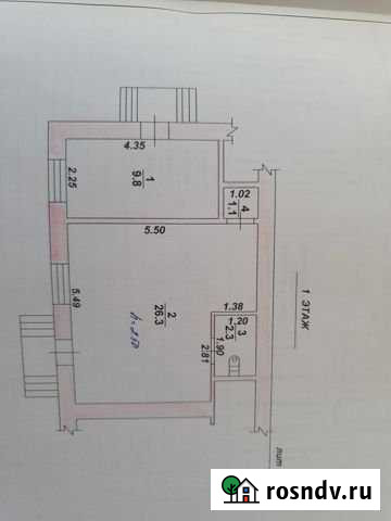 Офисное помещение, 10 кв.м. Острогожск - изображение 1
