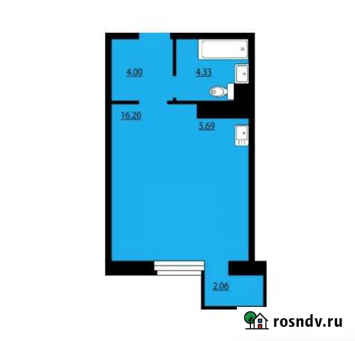 Квартира-студия, 31 м², 21/25 эт. на продажу в Красноярске Красноярск - изображение 1
