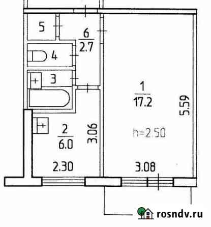 1-комнатная квартира, 30 м², 3/5 эт. в аренду на длительный срок в Нижнем Тагиле Нижний Тагил