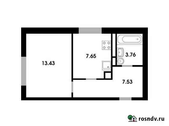 1-комнатная квартира, 32 м², 4/4 эт. на продажу в Лесном Городке Лесной Городок