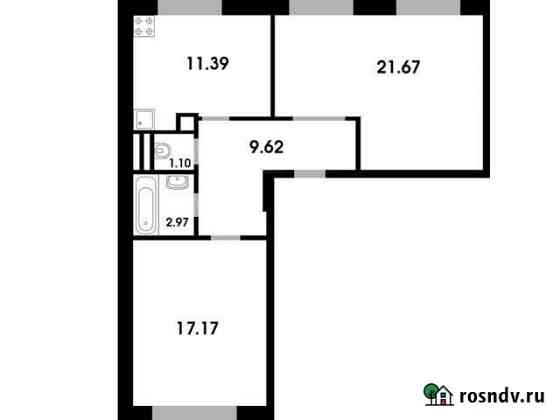 2-комнатная квартира, 63 м², 4/4 эт. на продажу в Лесном Городке Лесной Городок