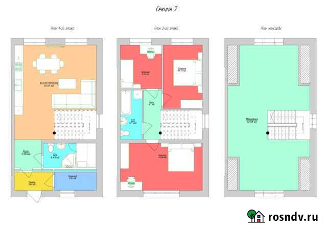 Таунхаус 140 м² на участке 2 сот. на продажу в Санкт-Петербурге Санкт-Петербург - изображение 1