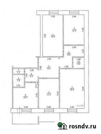 4-комнатная квартира, 94 м², 2/9 эт. на продажу в Якутске Якутск