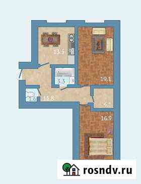 2-комнатная квартира, 70 м², 1/8 эт. на продажу во Всеволожске Всеволожск