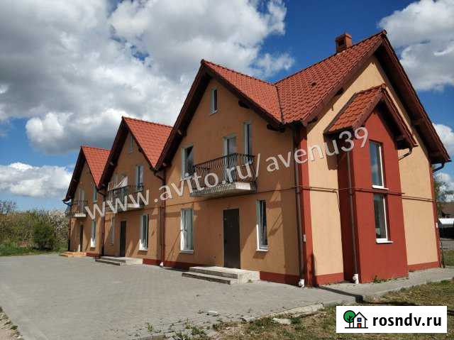 Таунхаус 132.4 м² на участке 3.6 сот. на продажу в Гурьевске Калининградской области Гурьевск - изображение 1