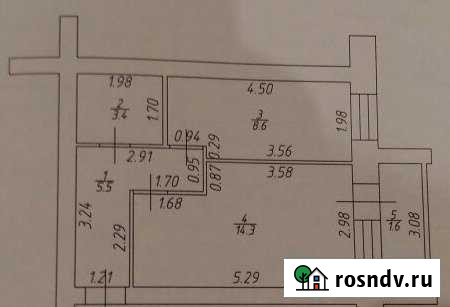 1-комнатная квартира, 33 м², 2/3 эт. на продажу в Агрызе Агрыз - изображение 1