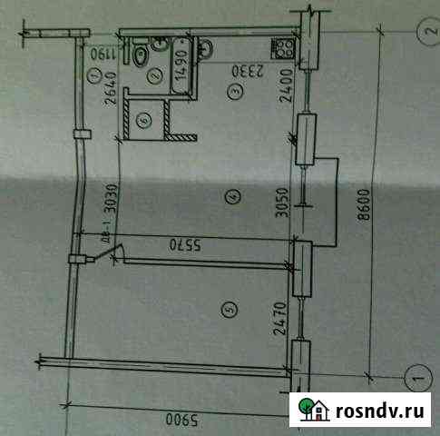 2-комнатная квартира, 45 м², 5/5 эт. на продажу в Железногорске Красноярского края Железногорск