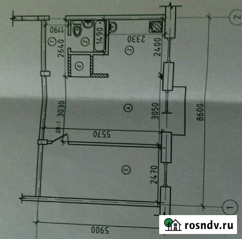 2-комнатная квартира, 45 м², 5/5 эт. на продажу в Железногорске Красноярского края Железногорск - изображение 1