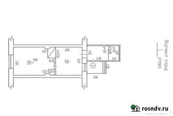 2-комнатная квартира, 22 м², 1/1 эт. на продажу в Унече Унеча