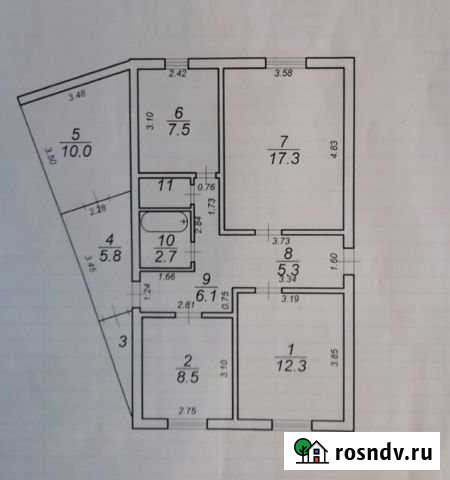 4-комнатная квартира, 67 м², 4/5 эт. на продажу в Осташкове Осташков - изображение 1