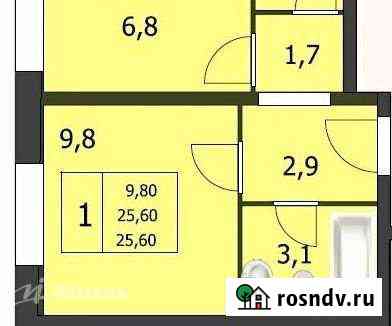 1-комнатная квартира, 26 м², 4/8 эт. на продажу в Солнечногорске Солнечногорск