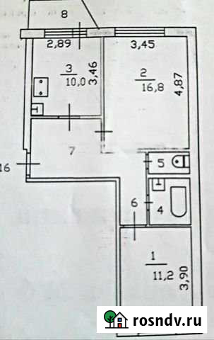 2-комнатная квартира, 53 м², 2/6 эт. на продажу в Лянторе Лянтор - изображение 1