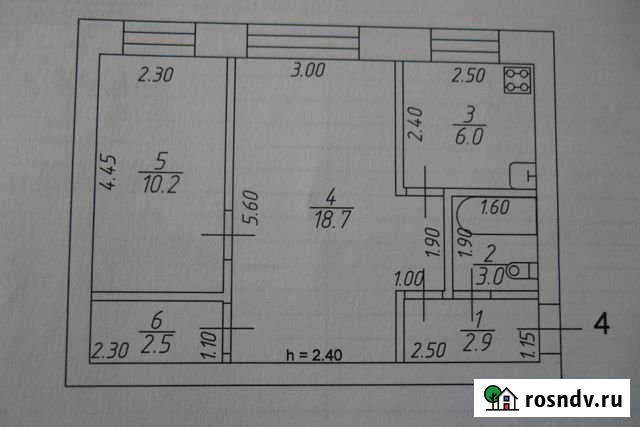 2-комнатная квартира, 43 м², 1/2 эт. на продажу в Актюбинском Актюбинский - изображение 1