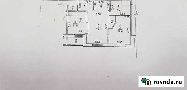 2-комнатная квартира, 68 м², 14/22 эт. на продажу в Пушкино Пушкино - изображение 1