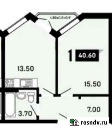 1-комнатная квартира, 40 м², 4/16 эт. на продажу в Анапе Анапа