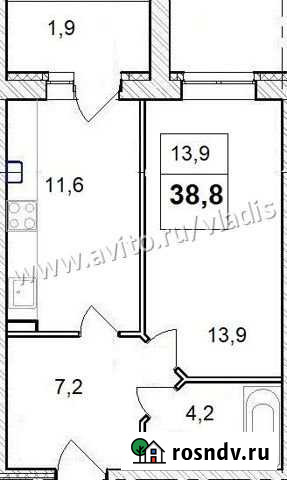 1-комнатная квартира, 39 м², 2/3 эт. на продажу в Муроме Муром - изображение 1