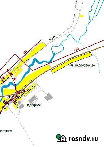 Участок промназначения 400 сот. на продажу в Мокшане Мокшан - изображение 1