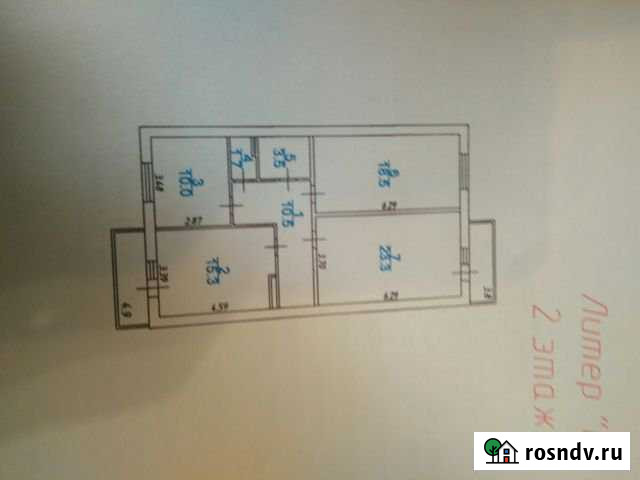 3-комнатная квартира, 93 м², 2/10 эт. на продажу в Каспийске Каспийск - изображение 1