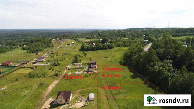 Участок СНТ, ДНП 6 сот. на продажу в Сосново Сосново - изображение 1