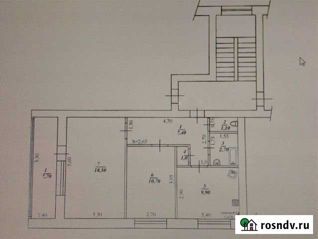 2-комнатная квартира, 51 м², 3/3 эт. на продажу в Шахтах Шахты - изображение 1