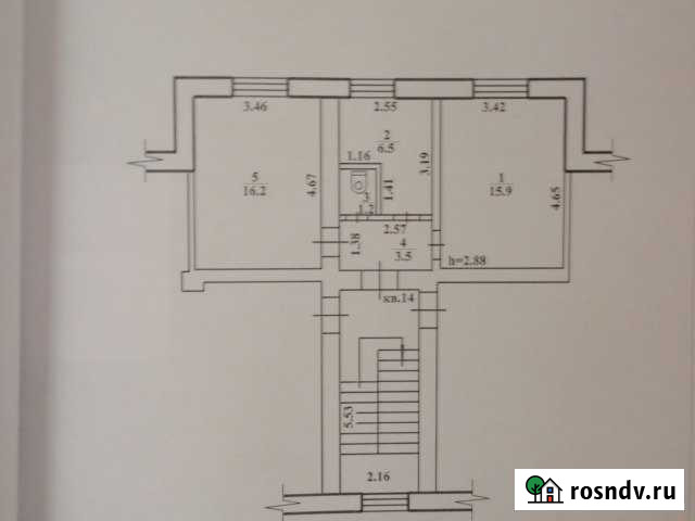 2-комнатная квартира, 43 м², 2/3 эт. на продажу в Барабинске Барабинск - изображение 1
