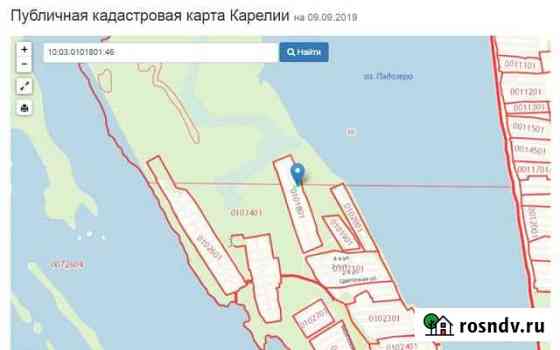 Участок СНТ, ДНП 15 сот. на продажу в Кондопоге Кондопога