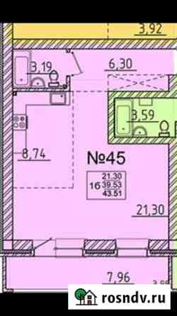 1-комнатная квартира, 48 м², 1/3 эт. на продажу в Маркове Маркова